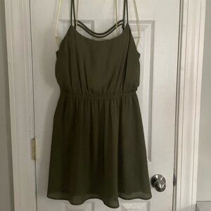 Dark Green Dress Size L